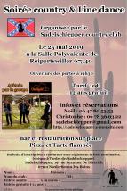 Affiche soiree country 2019