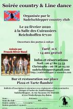 Affiche soiree country 2020